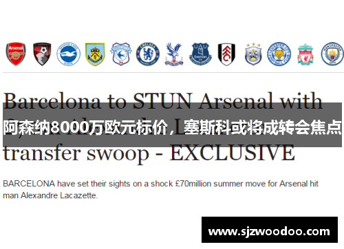 阿森纳8000万欧元标价，塞斯科或将成转会焦点